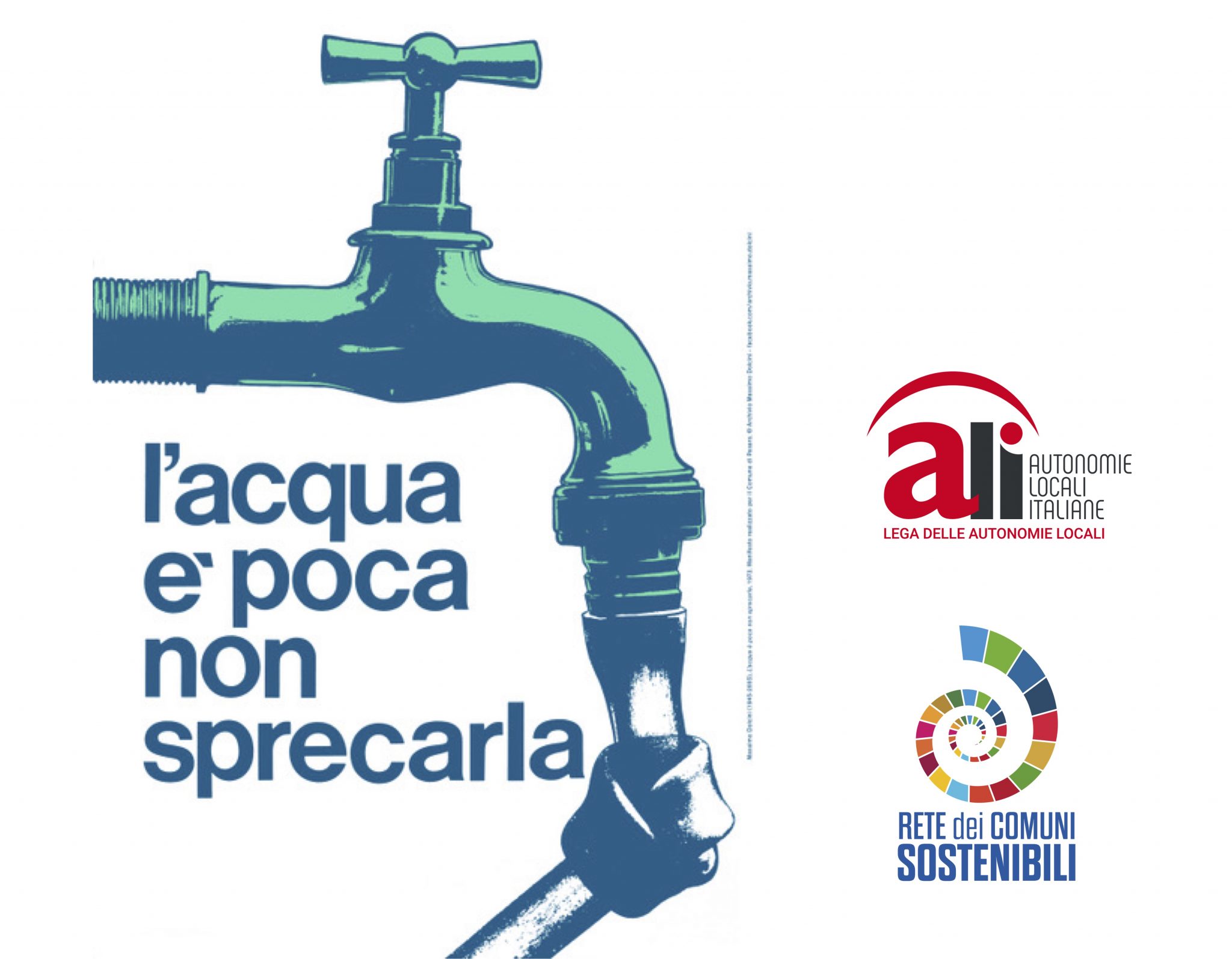 Rete dei Comuni Sostenibili | L’acqua è poca, non sprecarla